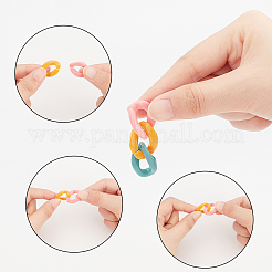 Opaque Acrylic Linking Rings&nbsp;OACR-PH0001-46
