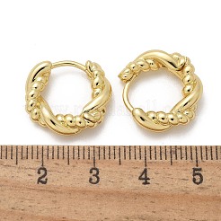 Brass Hoop Earrings&nbsp;EJEW-Q015-03G-02