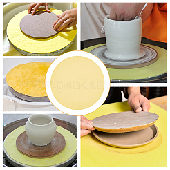 2 Sheets 2 Styles Pottery Wheel Mat Cloth&nbsp;AJEW-BC0006-52