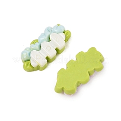 Opaque Resin Cabochons&nbsp;CRES-M037-05A