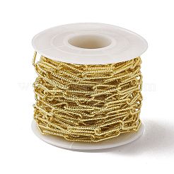 Brass Paperclip Chains&nbsp;CHC-P010-08G
