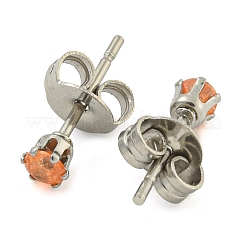 304 Stainless Steel Stud Earrings&nbsp;EJEW-I308-01A