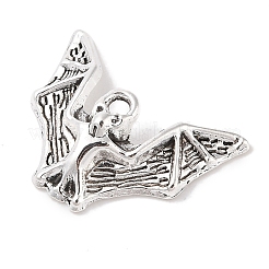Tibetan Style Alloy Bat Pendants&nbsp;TIBEP-Q043-255-RS