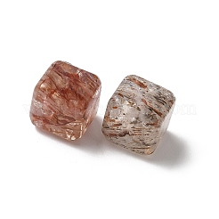 Natural Gold Black Rutilated Quartz Beads&nbsp;G-D307-B02
