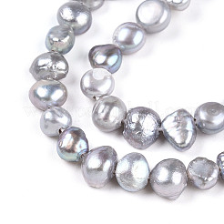 Natural Cultured Freshwater Pearl Beads Strands&nbsp;PEAR-N014-04I-01
