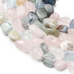 Natural Morganite Beads Strands&nbsp;G-B161-B07