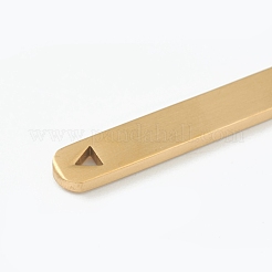 Ion Plating(IP) Stainless Steel Bangle Blanks&nbsp;DIY-H134-03G