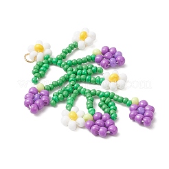 Seed Glass Beaded Big Pendants&nbsp;PALLOY-MZ00877-03