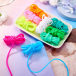 18M 9 Colors Hollow Pipe PVC Tubular Synthetic Rubber Cord&nbsp;RCOR-TA0001-19