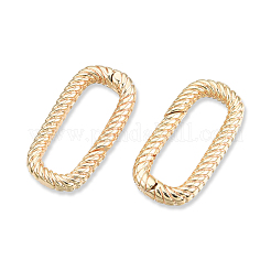Brass Spring Gate Rings&nbsp;LS-KK-N232-471LG