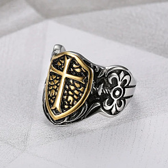 304 Stainless Steel Finger Rings for Men&nbsp;WGCCE2F-01