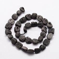 Electroplated Natural Quartz Beads Strands&nbsp;G-K109-03M