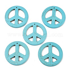 Synthetic Howlite Big Pendants&nbsp;TURQ-GP204-1