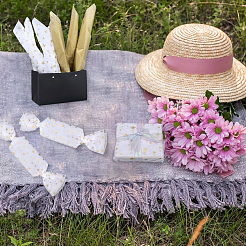 100Pcs 2 Style Rectangle Paper Bouquet Wrapping&nbsp;DIY-GF0011-32