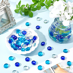 90Pcs 3 Colors Glass Cabochons&nbsp;GLAA-SC0002-07