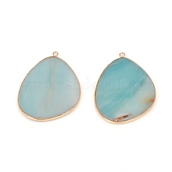 Natural Amazonite Pendants&nbsp;G-E526-02H