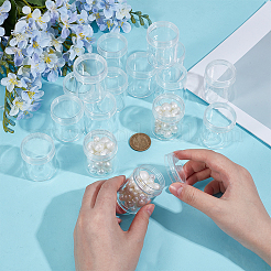 48Pcs Column Plastic Bead Containers&nbsp;CON-BC0008-03