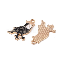 Alloy Enamel Pendants&nbsp;ENAM-M054-06KCG