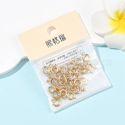 SHEGRACE Brass Spring Ring Clasps&nbsp;XGR0018G-47G