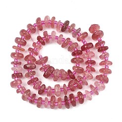 Natural Strawberry Quartz Beads Strands&nbsp;G-F821-B03-01