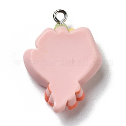 Opaque Resin Pendants&nbsp;RESI-D055-047P
