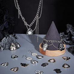 22Pcs 11 Styles Alloy Enamel Pendants&nbsp;FIND-AR0004-03