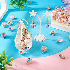 54Pcs 9 Styles Glass Pendants&nbsp;FIND-TA0008-55