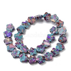 Dyed Synthetic Imperial Jasper Beads Strands&nbsp;G-D337-14mm-B02