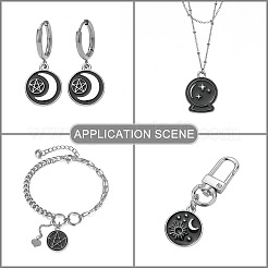 35Pcs 7 Styles Alloy Enamel Pendants&nbsp;ENAM-CJ0004-67