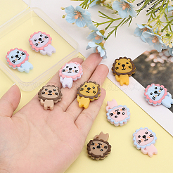 10pcs 5 colors Food Grade Eco-Friendly Silicone Beads&nbsp;SIL-CA0002-19