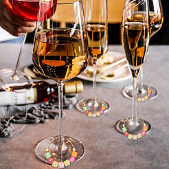 DIY Wine Glass Charm Making Kit&nbsp;DIY-AR0005-21