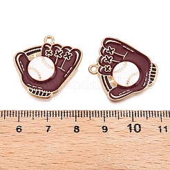 Rack Plating Alloy Enamel Pendants&nbsp;LS-ENAM-N056-378KCG