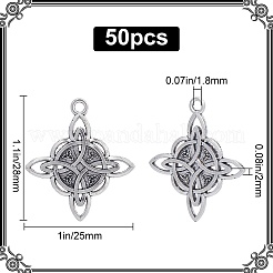 50Pcs Tibetan Style Alloy Pendants&nbsp;FIND-SC0007-81
