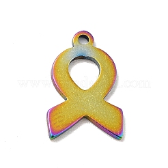 Ion Plating(IP) 201 Stainless Steel Charms&nbsp;STAS-I197-021M