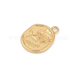 304 Stainless Steel Pendants&nbsp;STAS-C121-14G