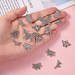 32Pcs Alloy Pendants & Links Connectors&nbsp;JX210A