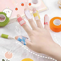10 Rolls 10 Colors Multifunctional Non Woven Fabric Bandage&nbsp;DIY-HY0003-52