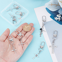Gothic Cross Alloy Pendant Decoration&nbsp;HJEW-GO00066