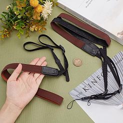 2Pcs 2 Colors Cloth & Polyester Camera Strap&nbsp;AJEW-CA0002-31