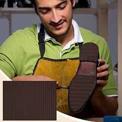 Synthetic Rubber Self Adhesive No Slip Shoe Sole Grips&nbsp;DIY-WH0622-732C