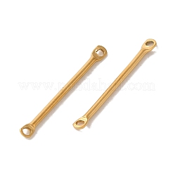 Ion Plating(IP) 304 Stainless Steel Connector Charms&nbsp;X-STAS-Q323-04E-G