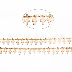 Handmade Brass Curb Chains&nbsp;CHC-S012-112