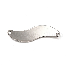 Non-Tarnish 201 Stainless Steel Connector Charms&nbsp;STAS-D244-11P