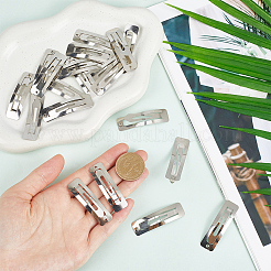 100Pcs Iron Hair Clip Findings&nbsp;PHAR-SC0001-002A