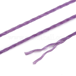 2-Ply Round Waxed Cotton Thread Cords&nbsp;YC-T004-01A-24
