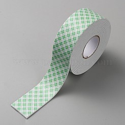 Tartan Pattern Foam Double Sided Adhesive Tape&nbsp;AJEW-WH0515-81B
