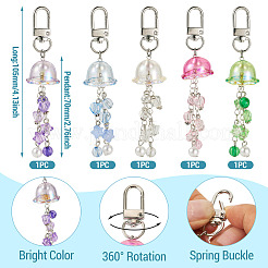 Acrylic & ABS Plastic Imitation Pearl Pendant Decoration&nbsp;HJEW-TAC0095