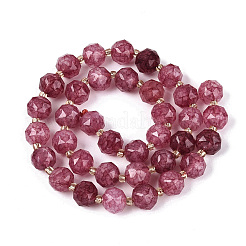 Ombre Effect Dyed Transparent Crackle Glass Beads Strands&nbsp;GLAA-Q111-10MM-04