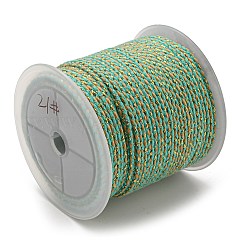 4-Ply Polycotton Cord with Metallic Thread&nbsp;OCOR-Z003-C21