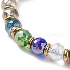 Bling Color Glass Beads Stretch Bracelets&nbsp;BJEW-JB07245